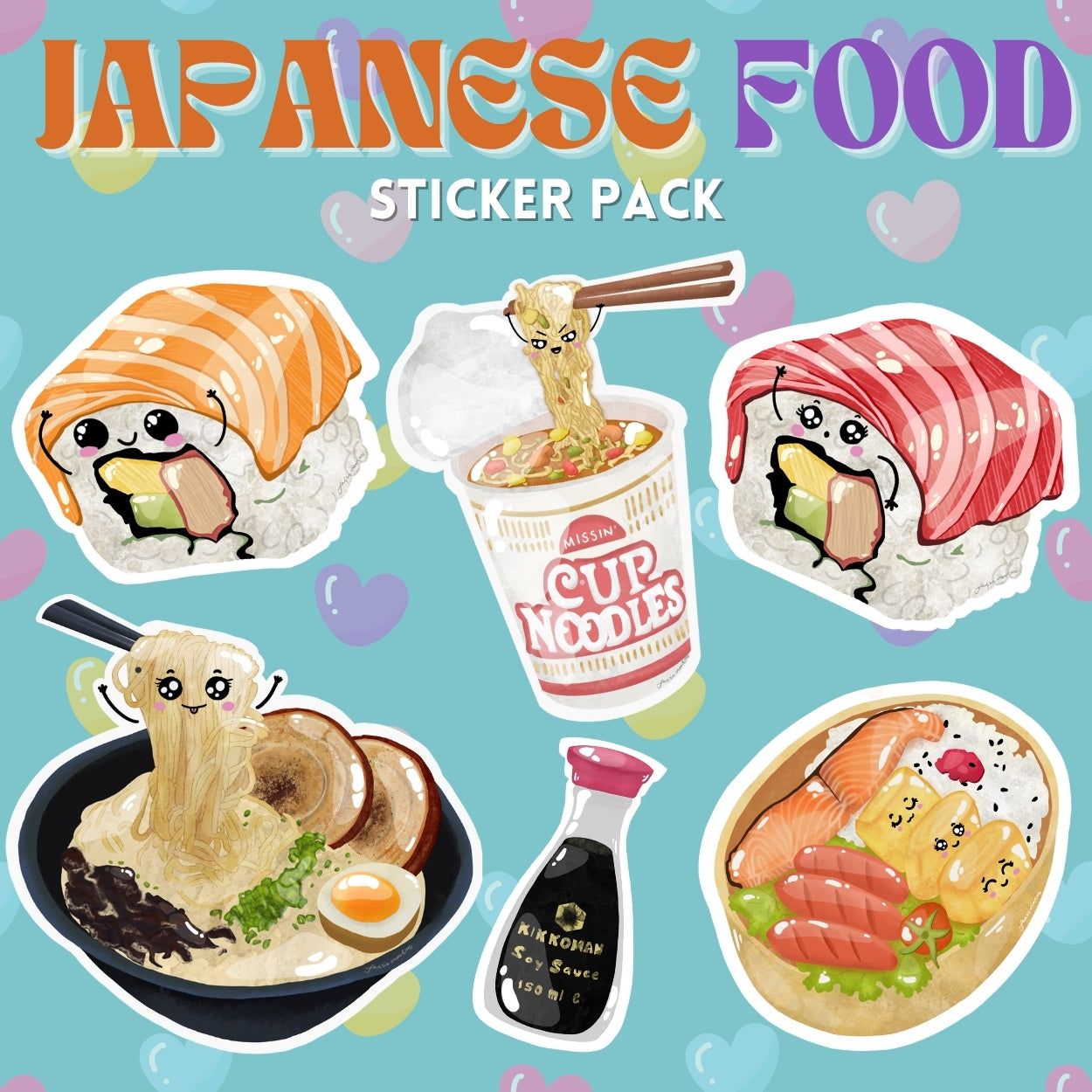 Japanese Food Sticker Pack