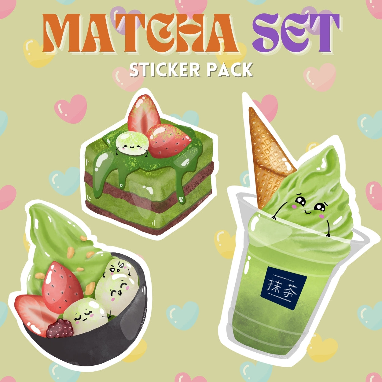 Matcha Sticker Pack