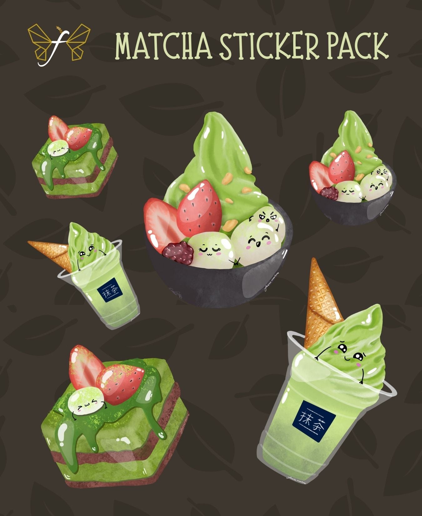 Matcha Sticker Pack