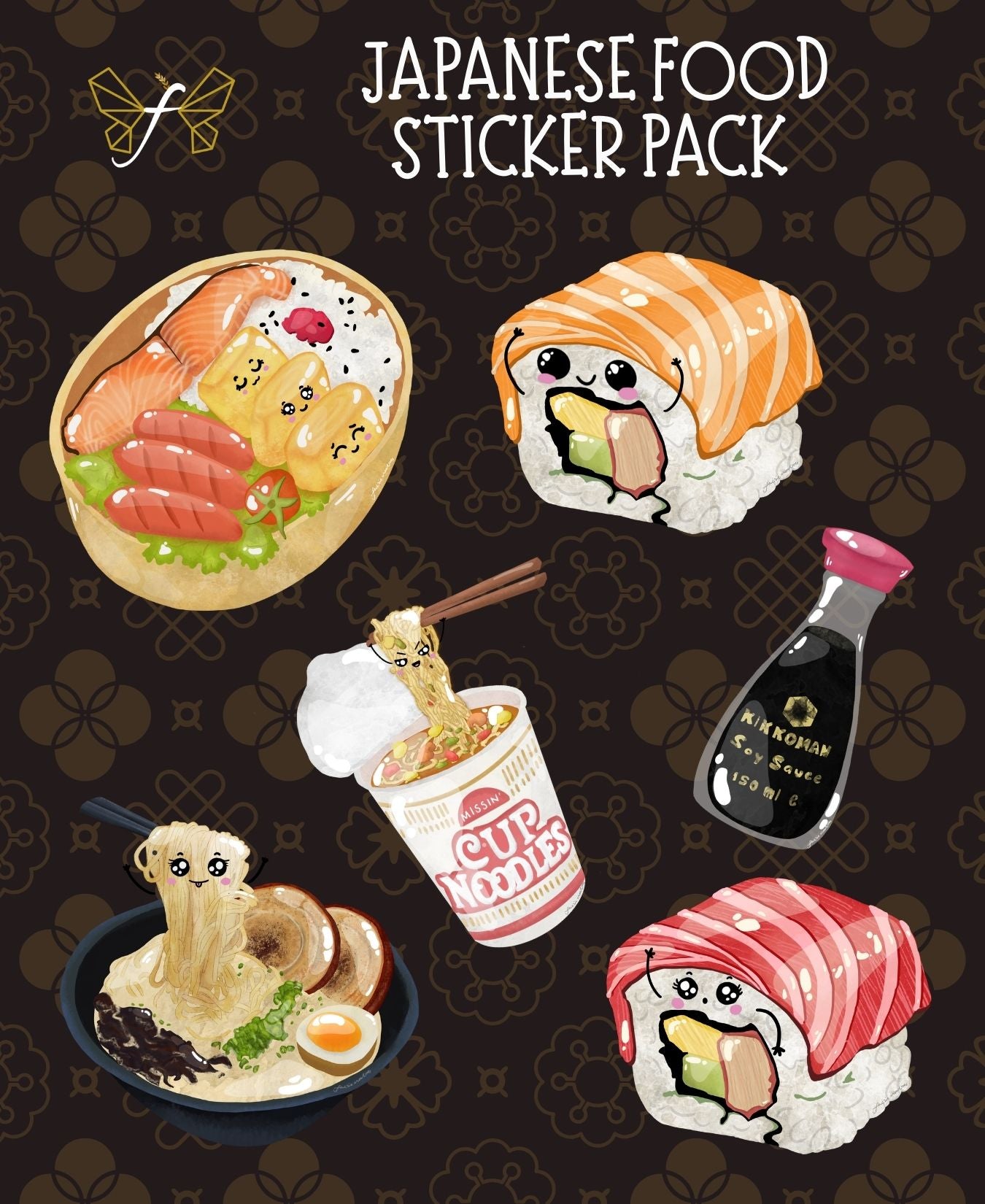 Japanese Food Sticker Pack