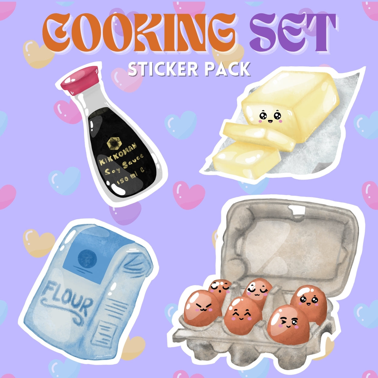 Cooking Sticker Pack