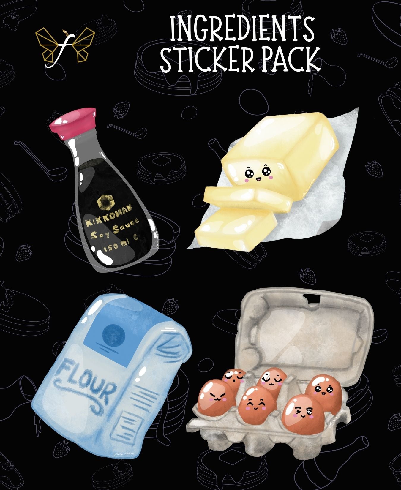 Cooking Sticker Pack